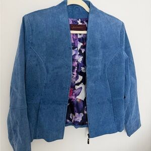 Blue Suede Women's Blazer